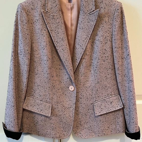 Pink and black tweed jacket - Picture 2 of 5